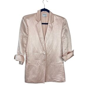 Gianfranco Ferre‎ Linen Silk Blazer